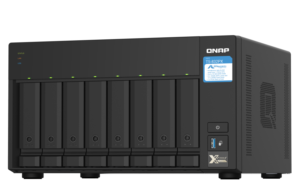 QNAP NAS TS-832PX solution available from Titan Data Solutions